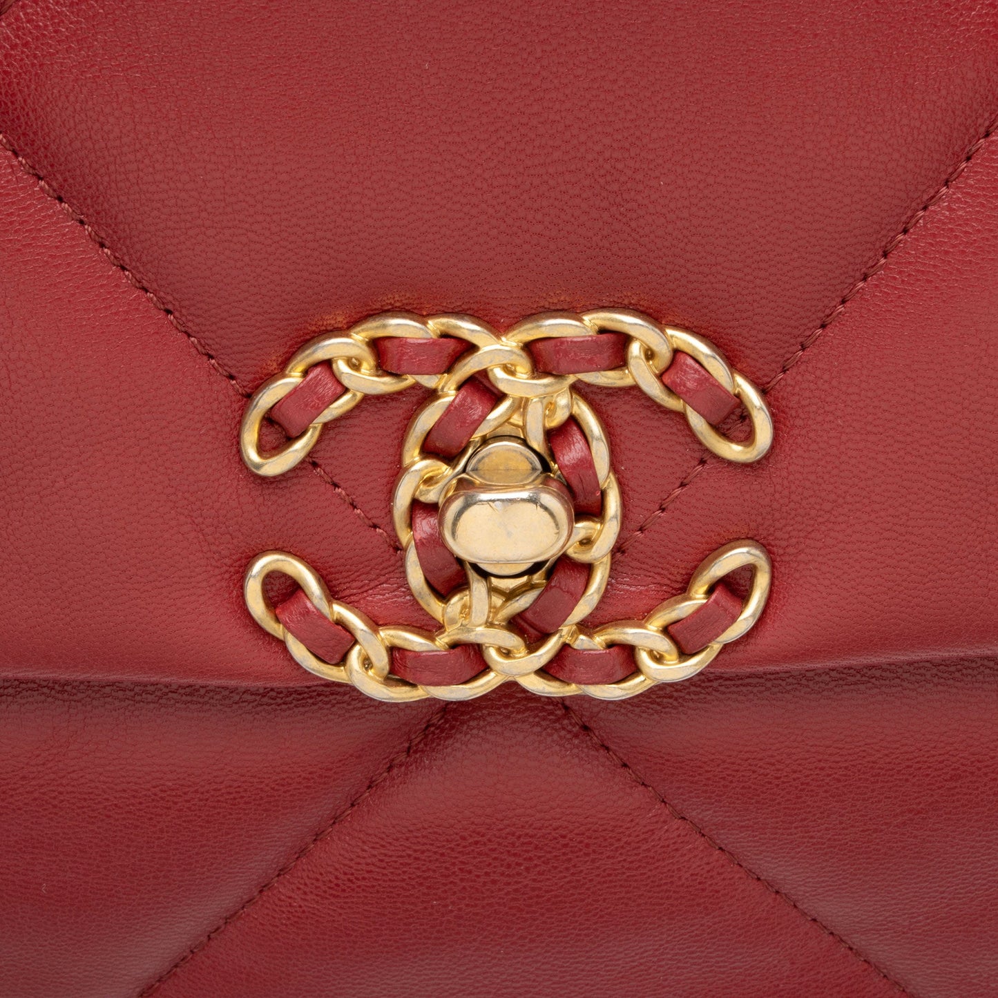 Chanel Goatskin 19 Large Flap Shoulder Bag