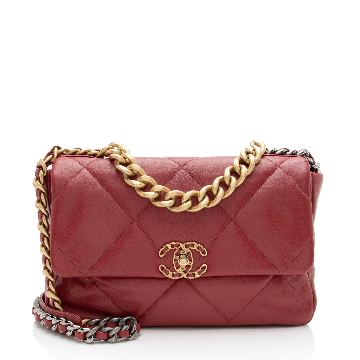 Chanel Goatskin 19 Large Flap Shoulder Bag