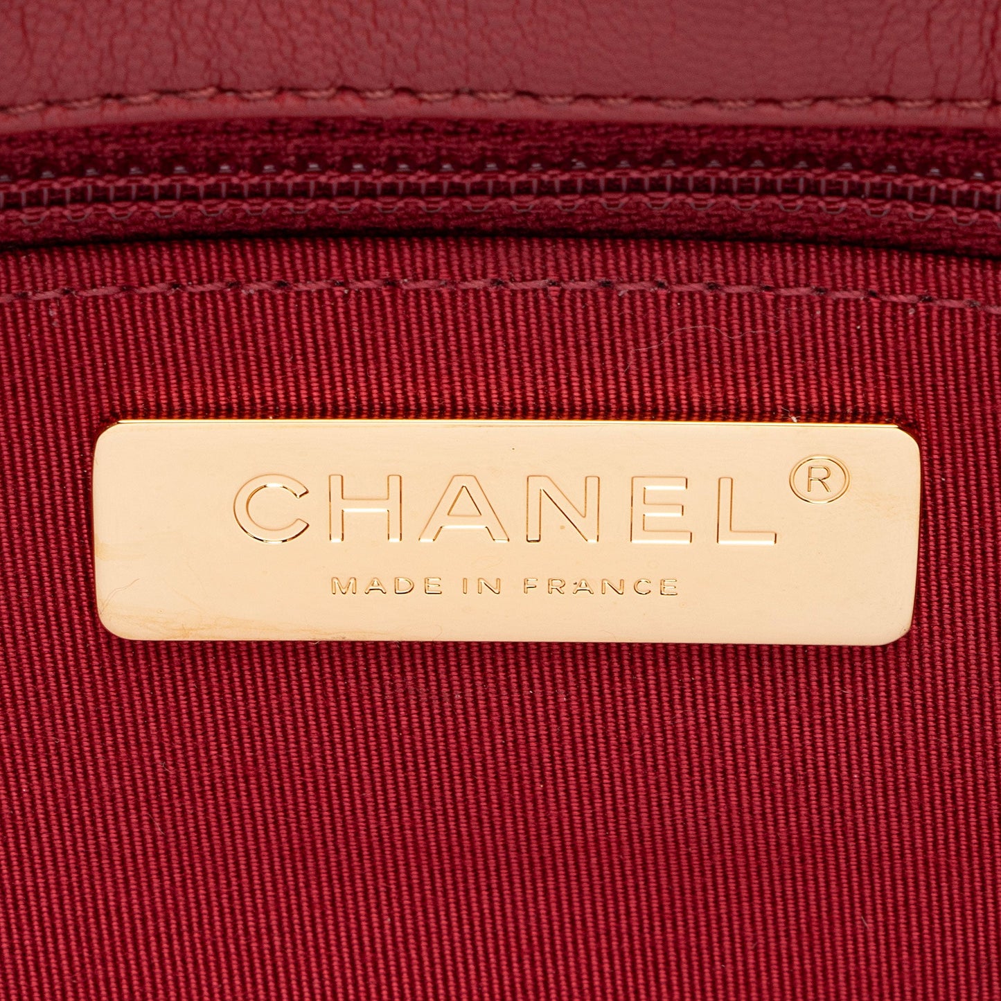 Chanel Goatskin 19 Large Flap Shoulder Bag