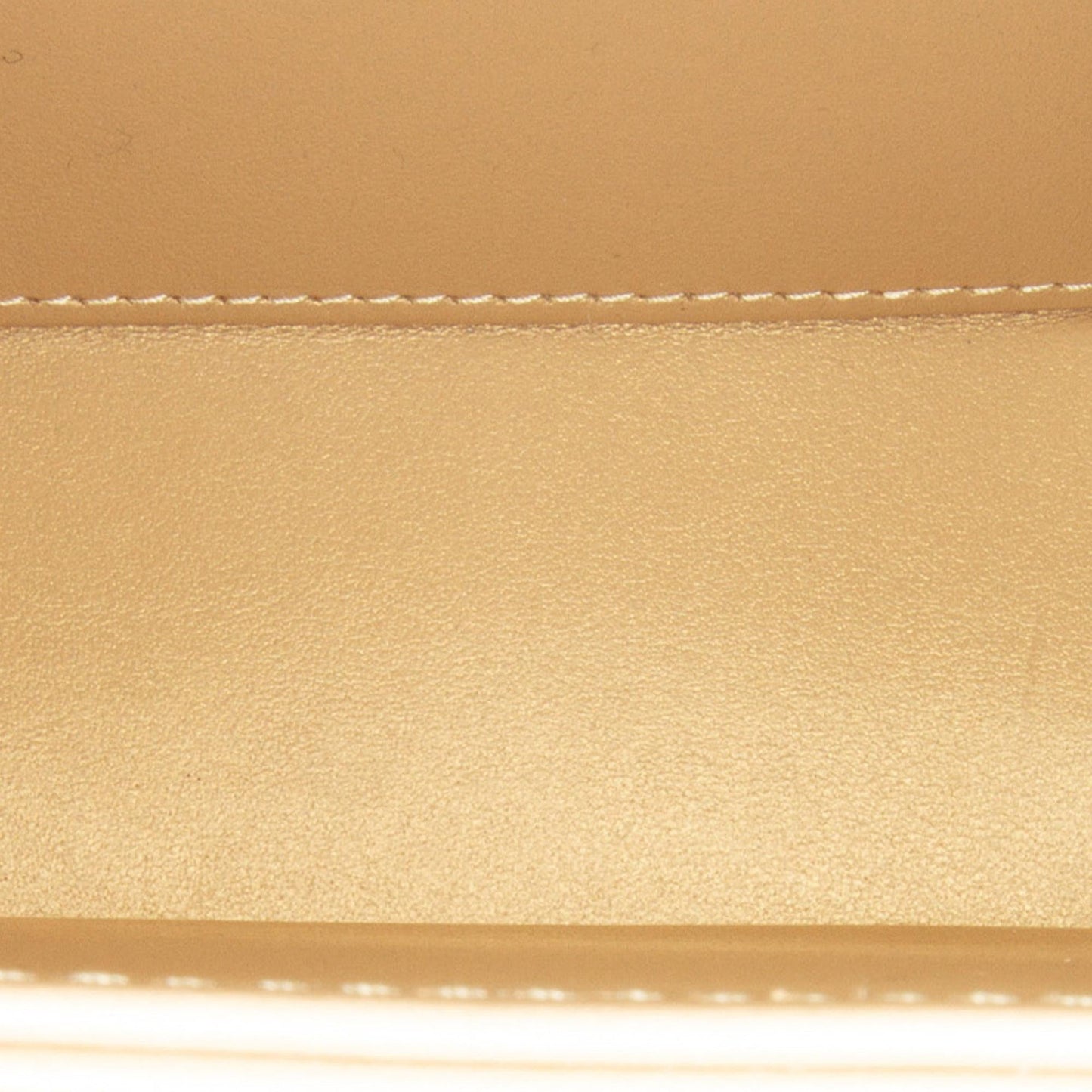 Chanel Golden Plate Vanity Case