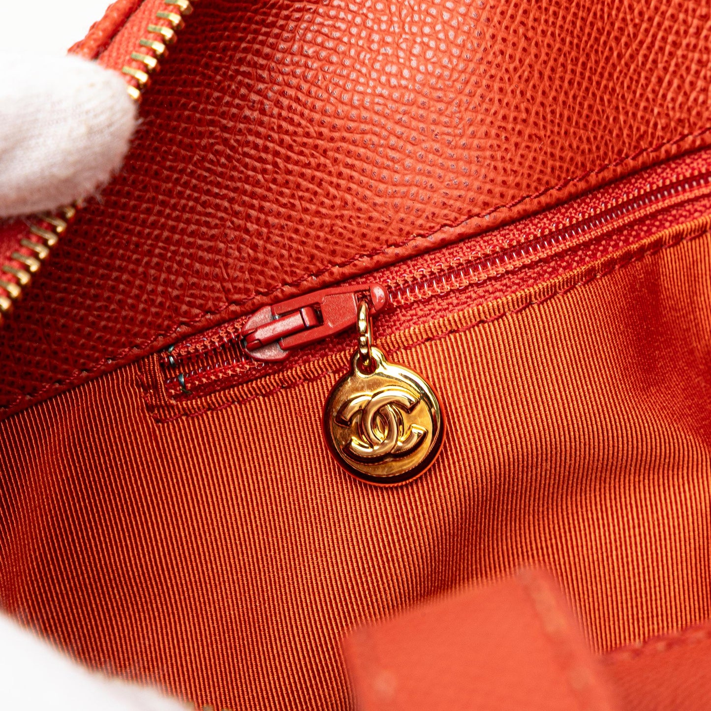 Chanel Grained Calfskin Tote