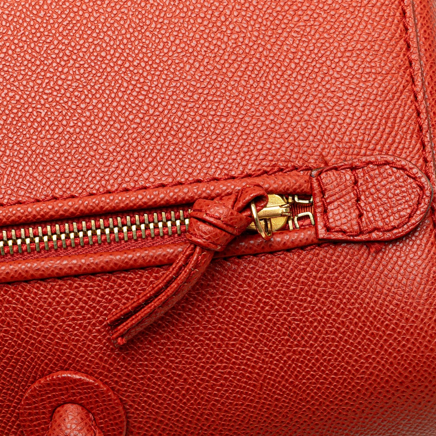 Chanel Grained Calfskin Tote