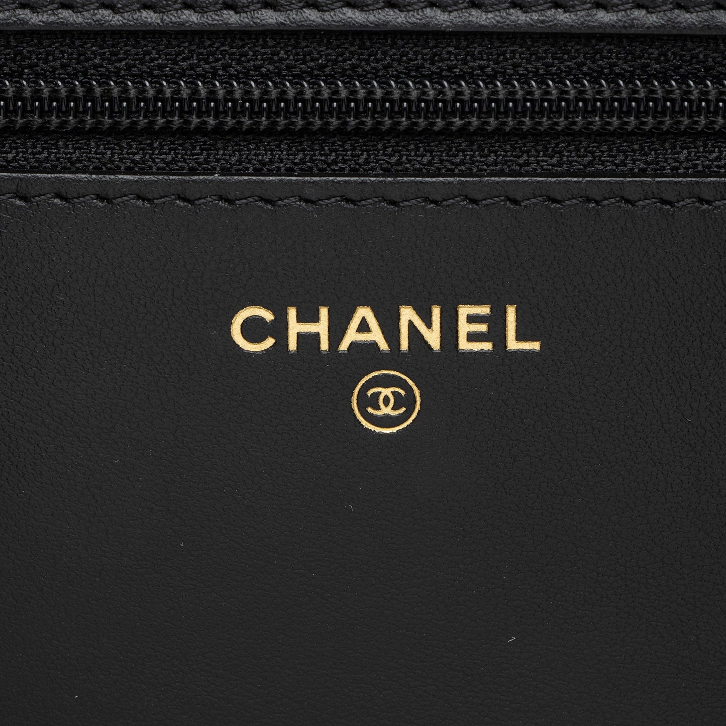 Chanel Caviar Leather Boy Wallet on Chain