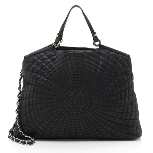 Chanel Iridescent Calfskin Leather Sea Hit Large Tote