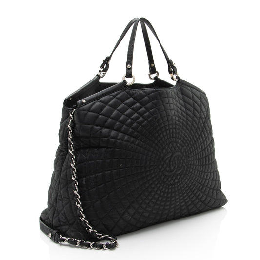 Chanel Iridescent Calfskin Leather Sea Hit Large Tote