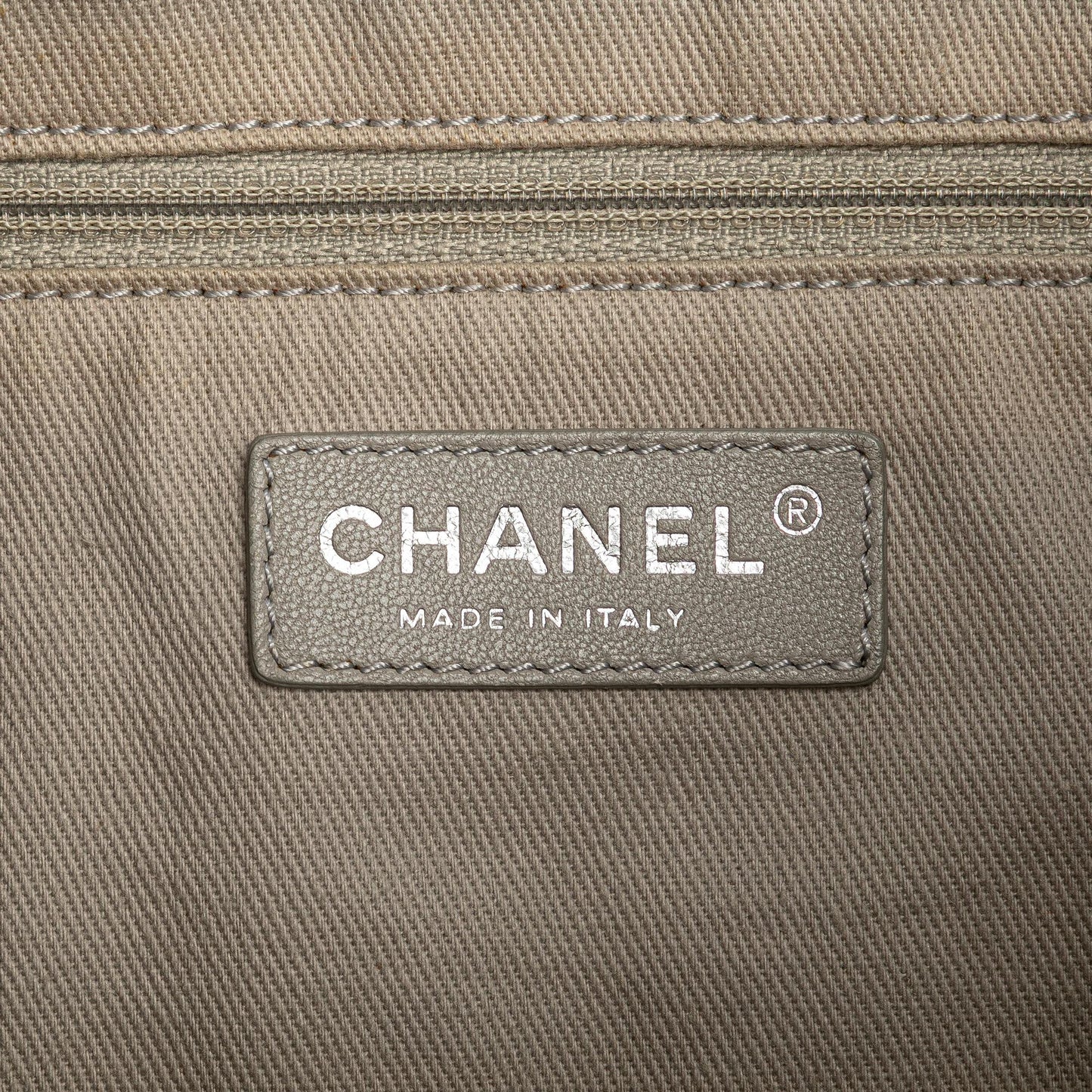Chanel Iridescent Calfskin Sea Hit Tote