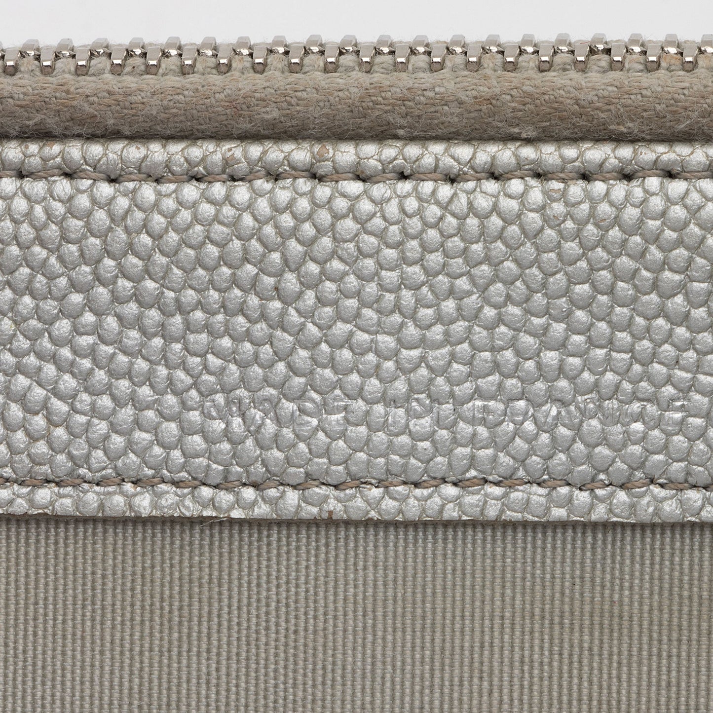 Chanel Iridescent Caviar Leather Vintage Mademoiselle Clutch with Chain (SHF-fdlQlw)