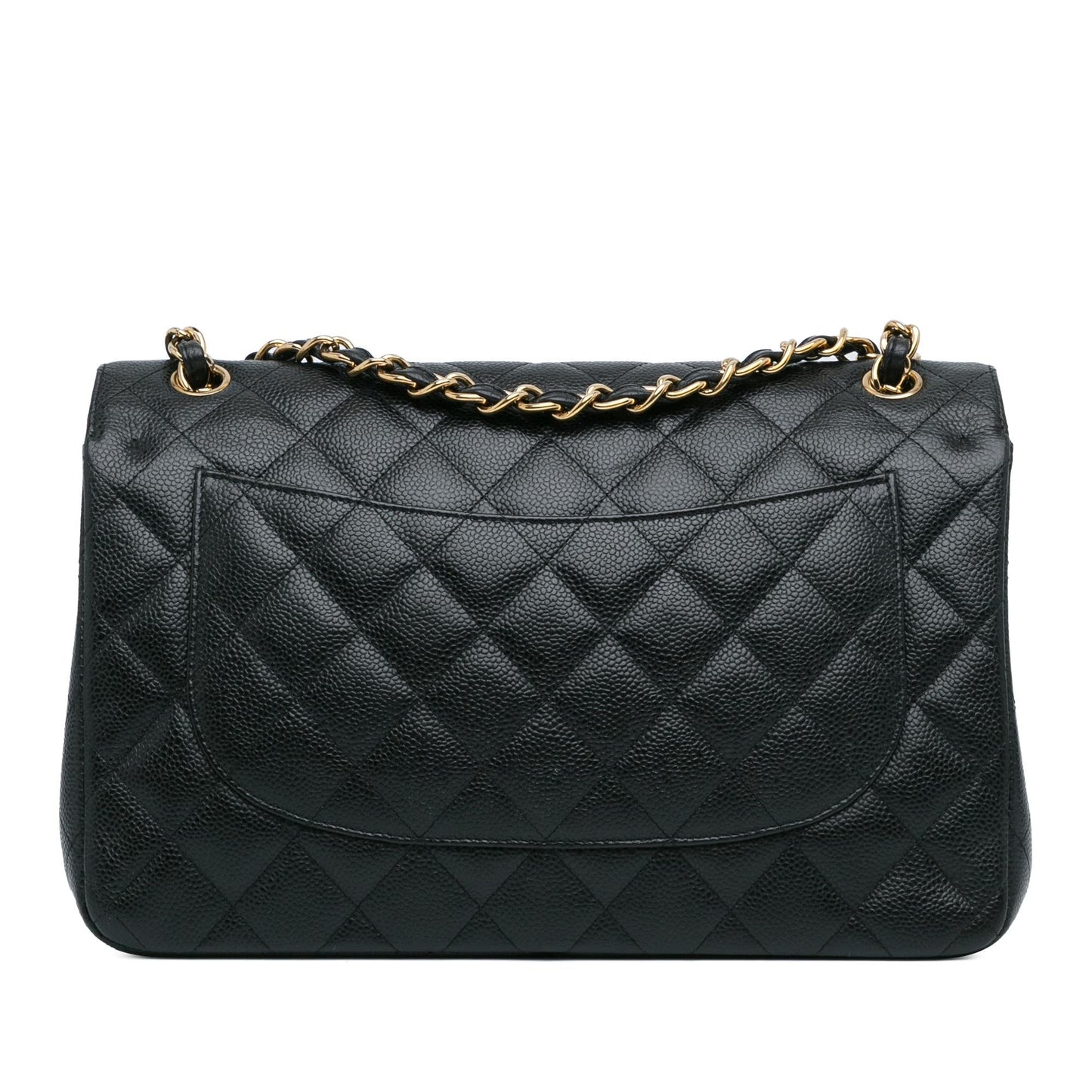 Chanel Jumbo Classic Caviar Double Flap (SHG-DrtEqA)