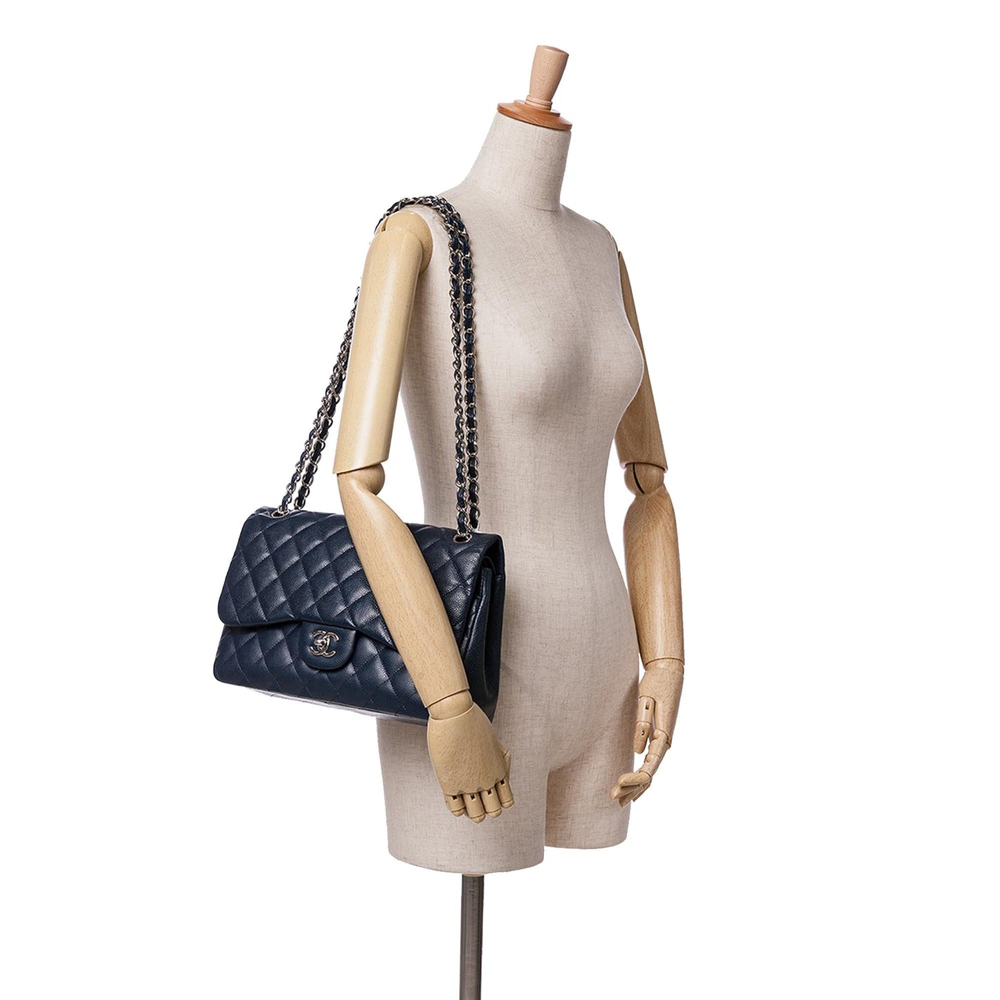 Chanel Jumbo Classic Caviar Double Flap