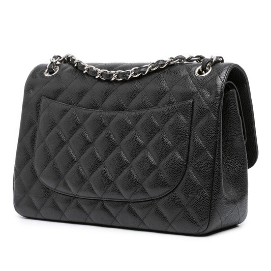 Chanel Jumbo Classic Caviar Double Flap