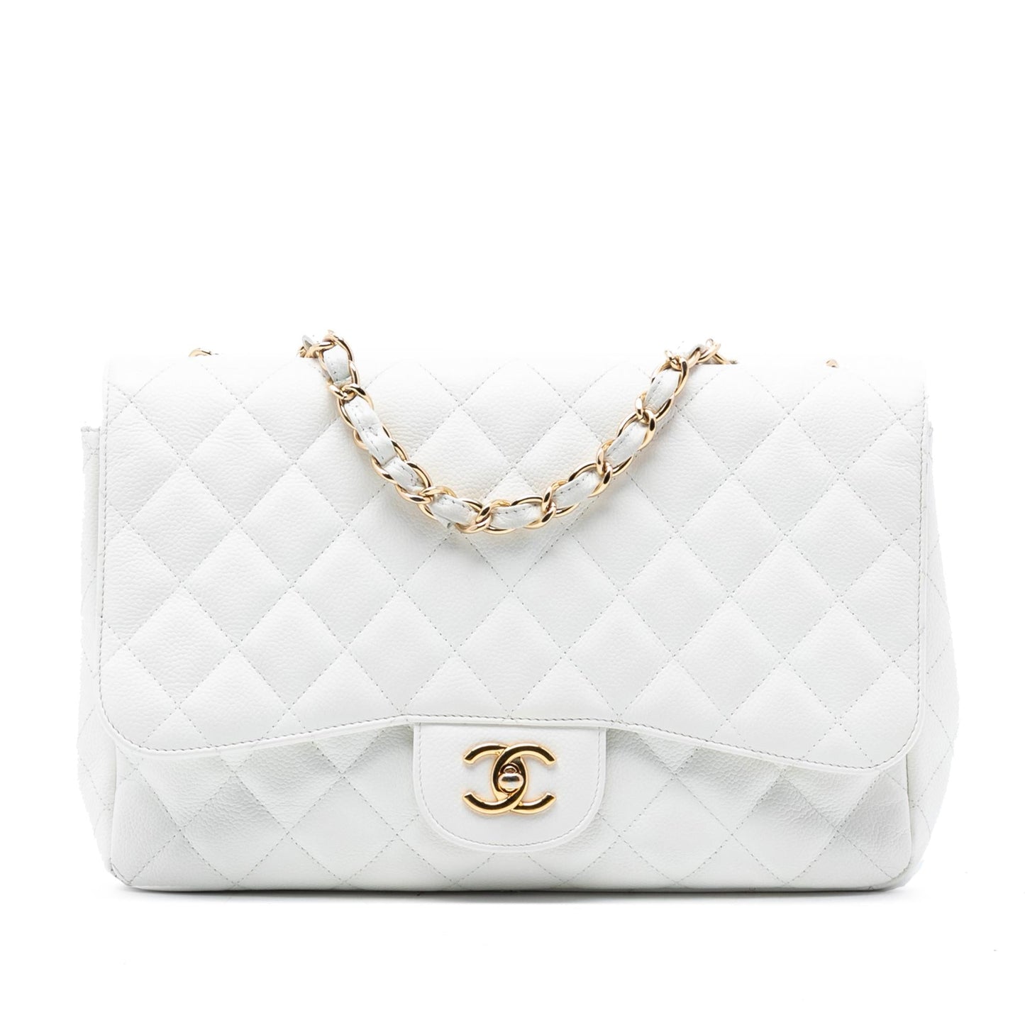 Chanel Jumbo Classic Caviar Single Flap