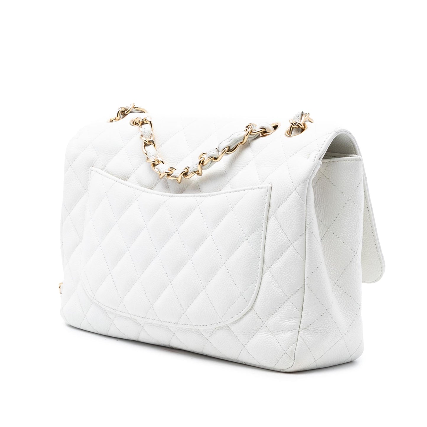 Chanel Jumbo Classic Caviar Single Flap