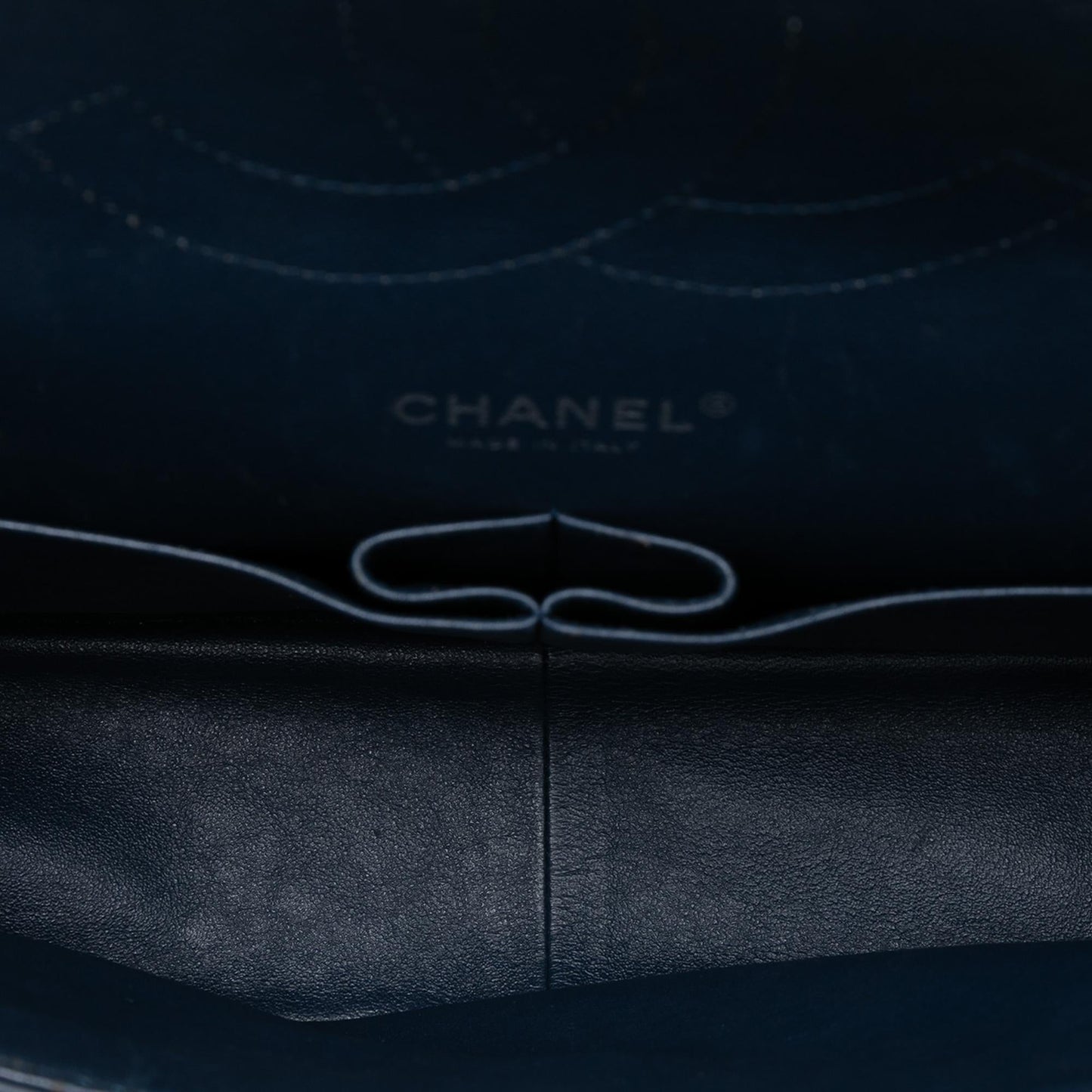 Chanel Jumbo Classic Chevron Patent Double Flap