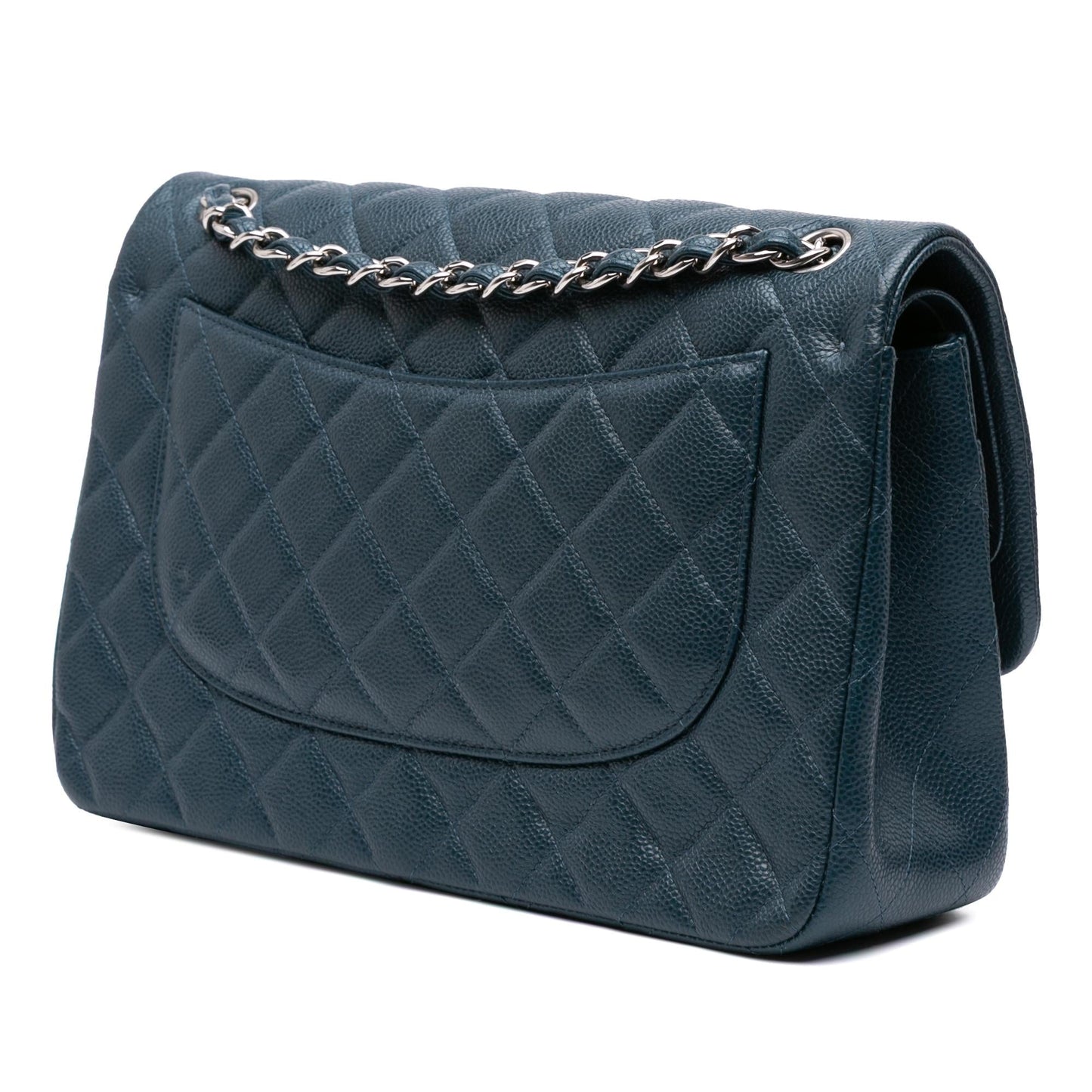 Chanel Jumbo Classic Iridescent Caviar Double Flap