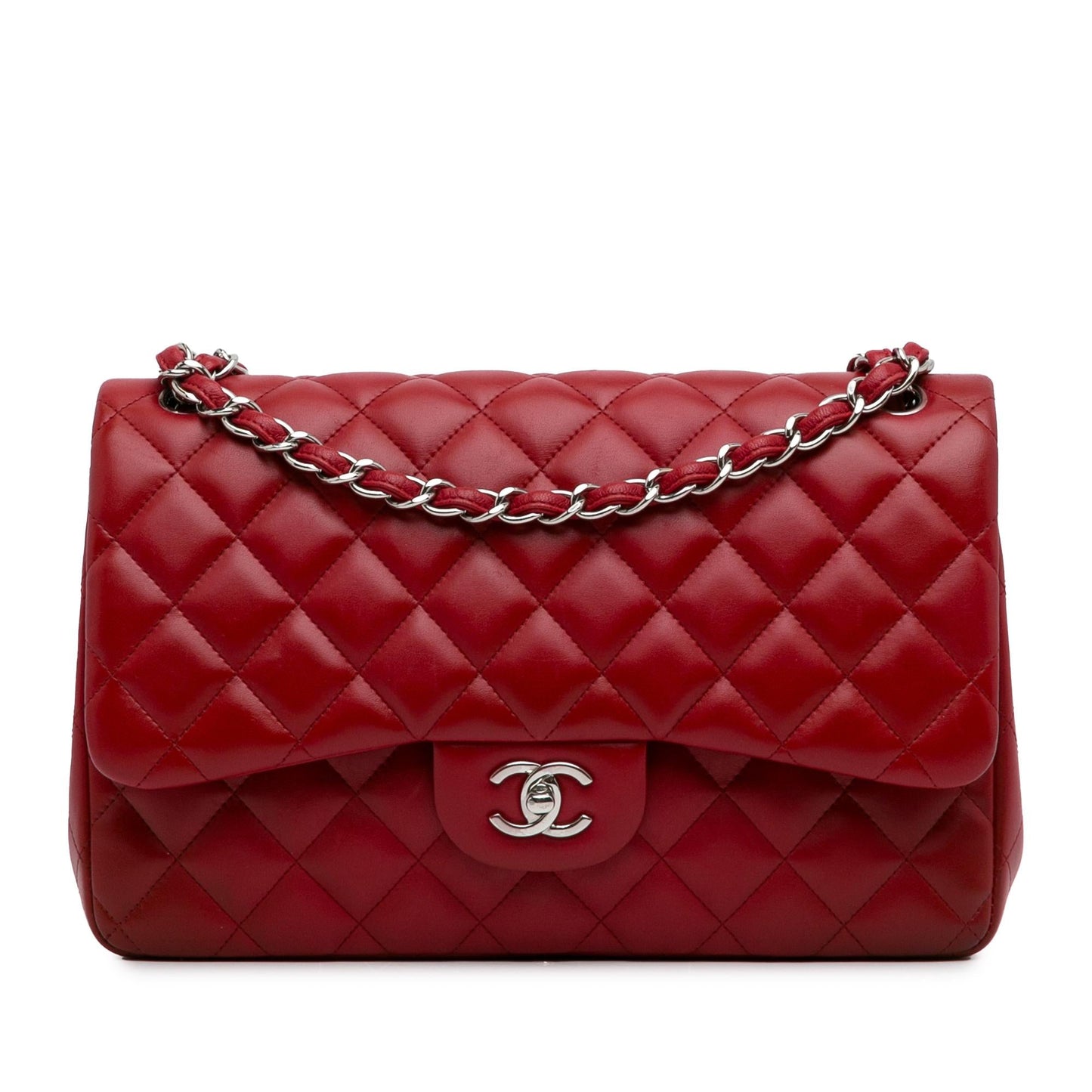 Chanel Jumbo Classic Lambskin Double Flap (SHG-ksAdvm)