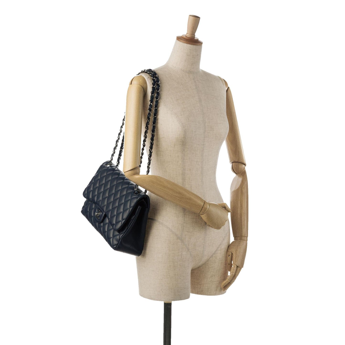 Chanel Jumbo Classic Lambskin Double Flap (SHG-6ybnBt)