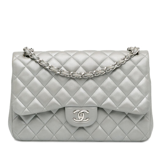Chanel Jumbo Classic Lambskin Double Flap (SHG-FFE2dS)