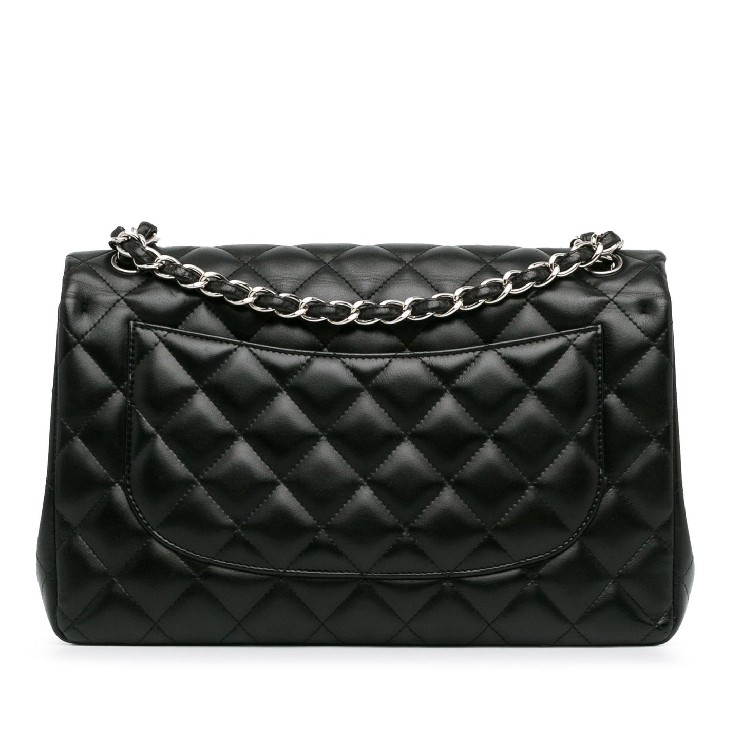 Chanel Jumbo Classic Lambskin Double Flap (SHG-WX0kkI)