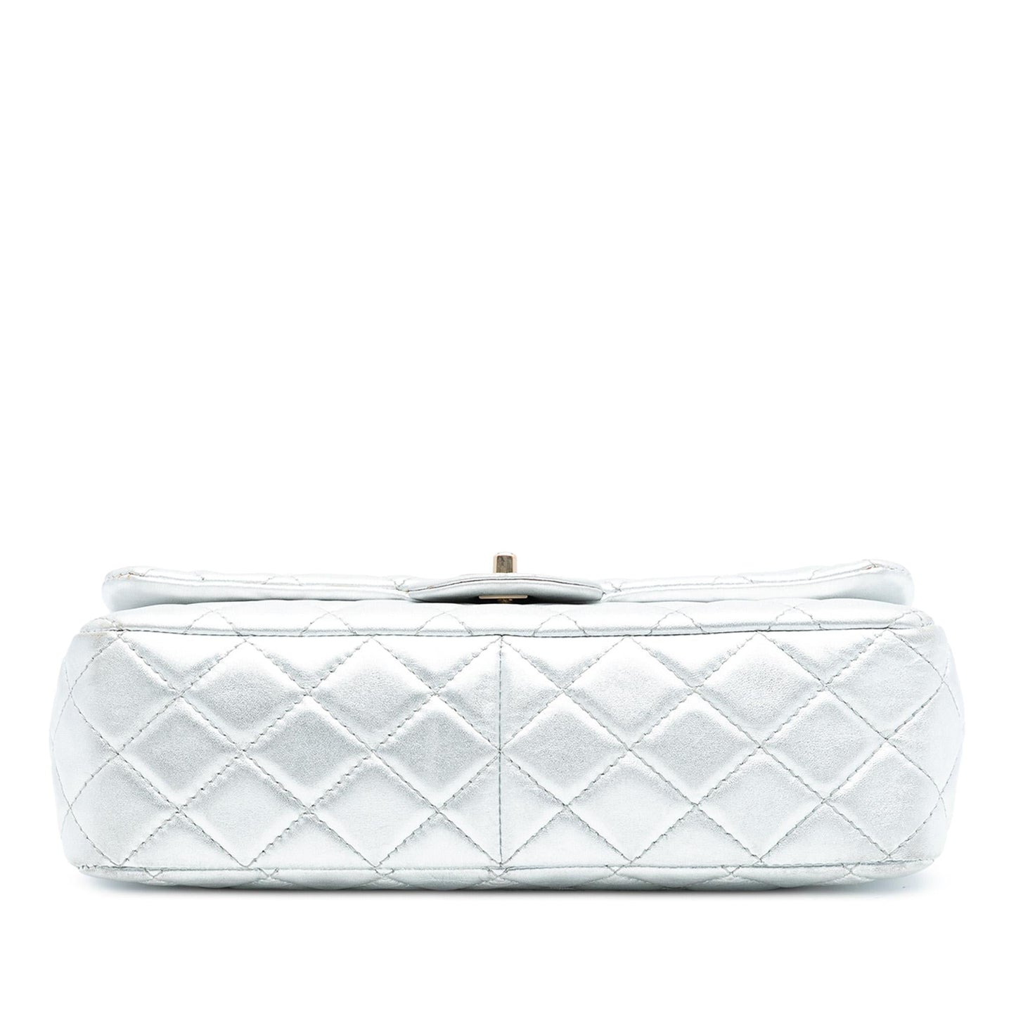 Chanel Jumbo Classic Metallic Lambskin Single Flap