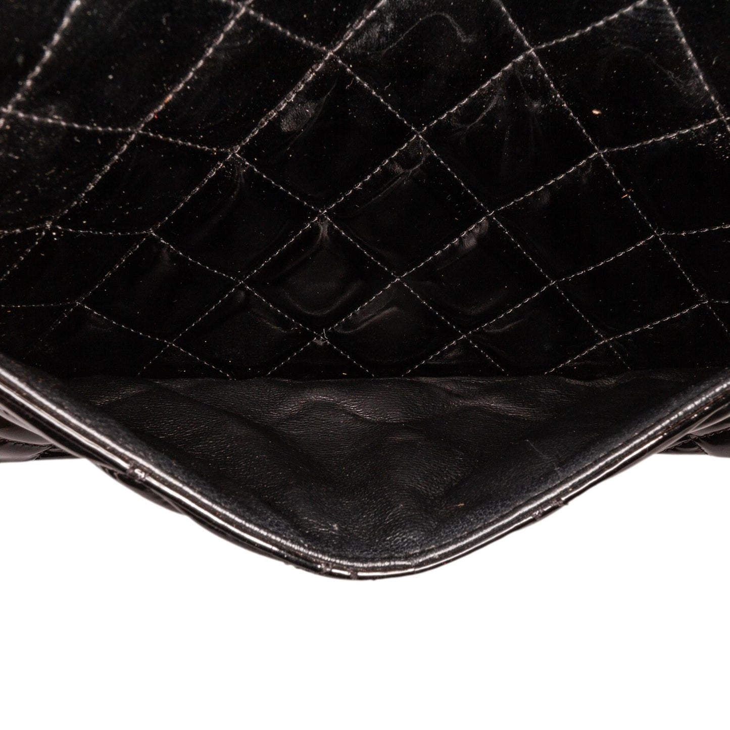 Chanel Jumbo Classic Patent Double Flap (SHG-wi4FA2)