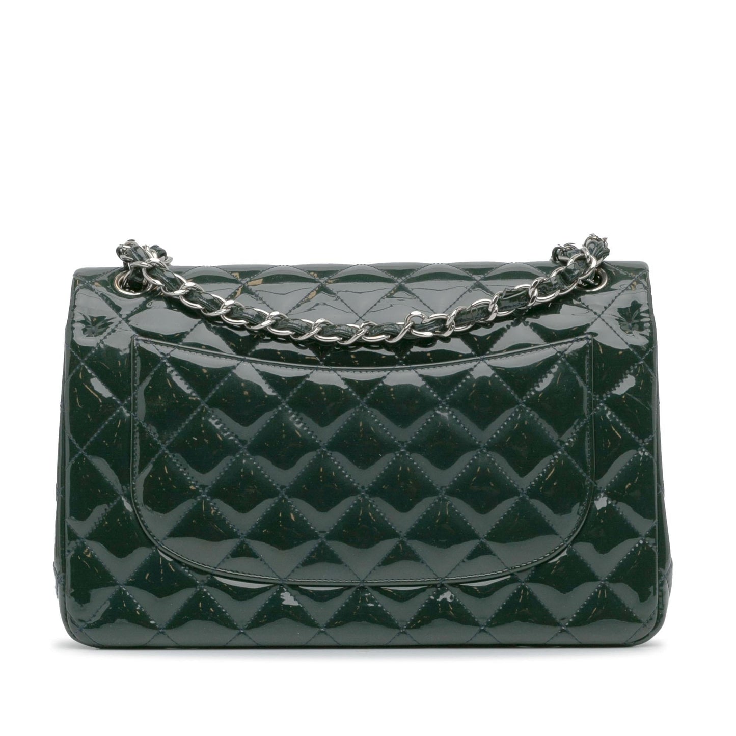 Luxury Chanel Jumbo Classic Patent Double Flap (SHG-tIs8iI)