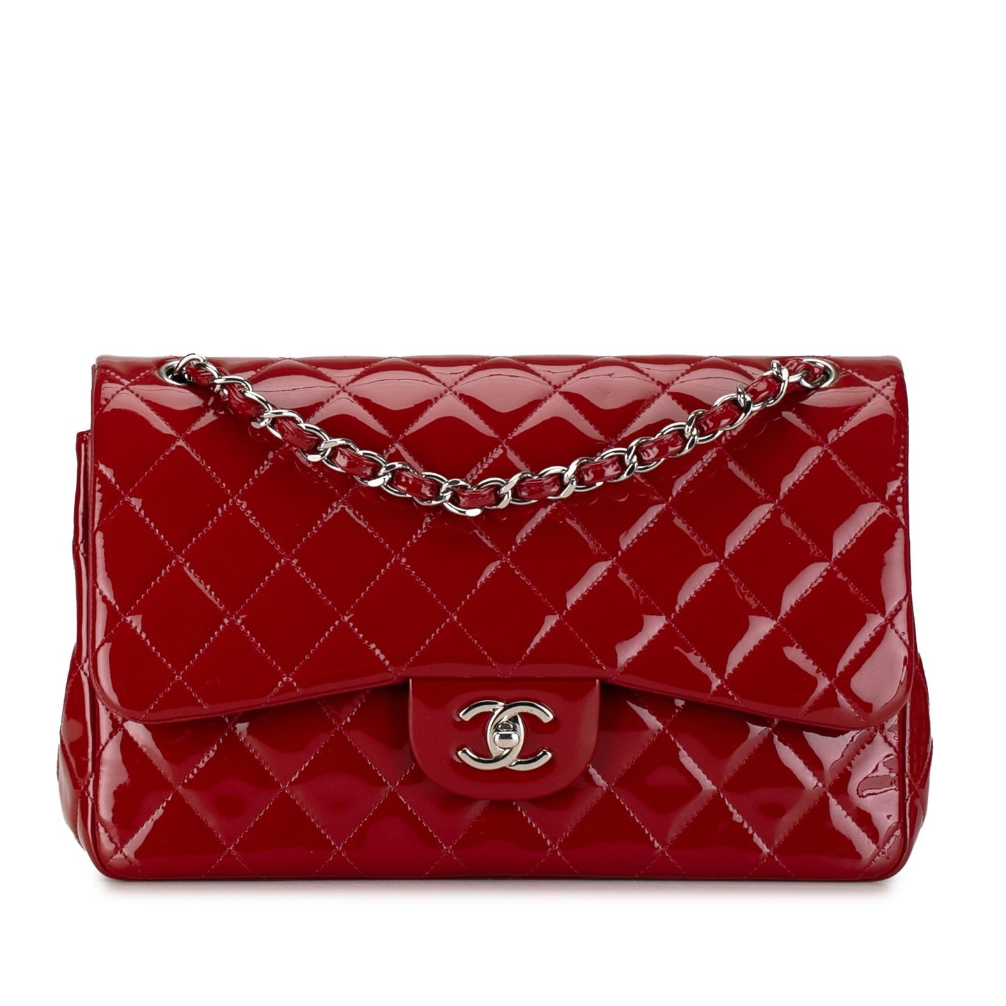 Luxury Chanel Jumbo Classic Patent Double Flap (SHG-rg1hZI)