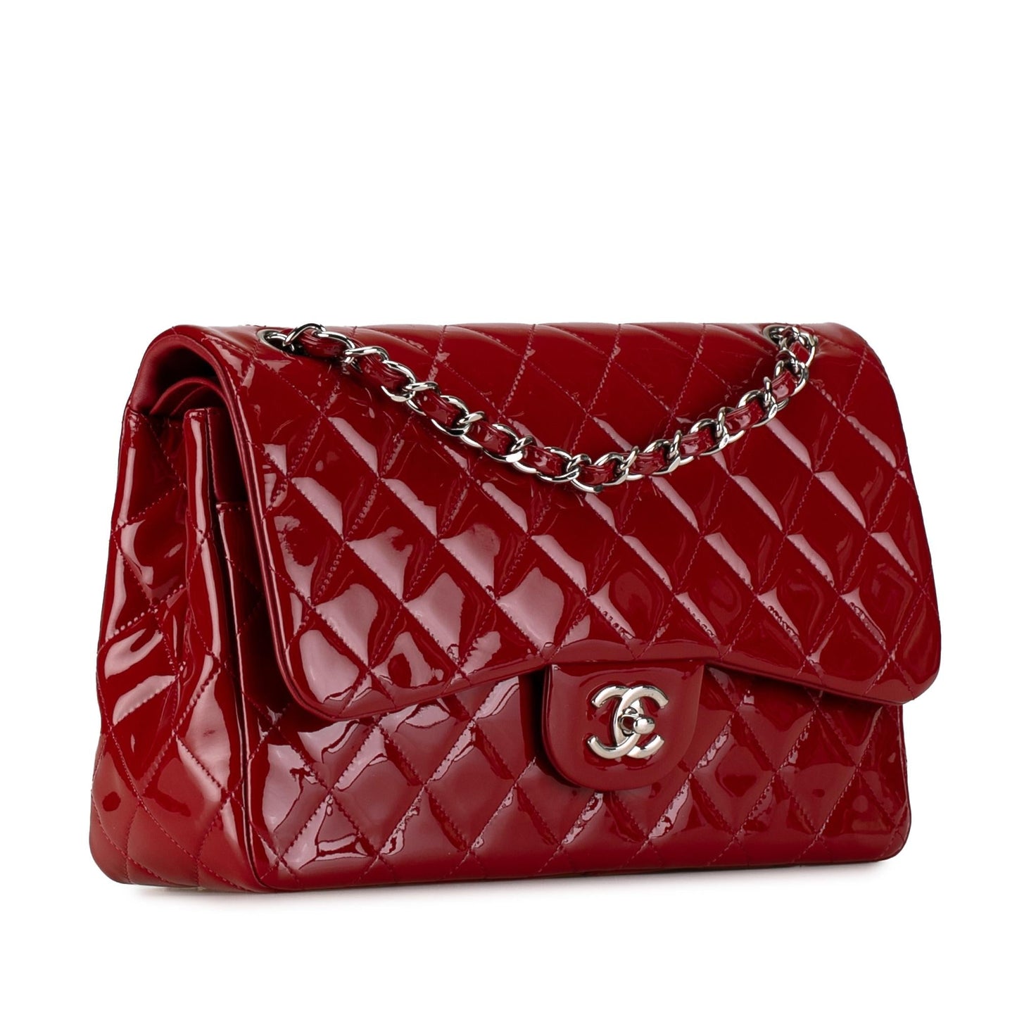 Luxury Chanel Jumbo Classic Patent Double Flap (SHG-rg1hZI)