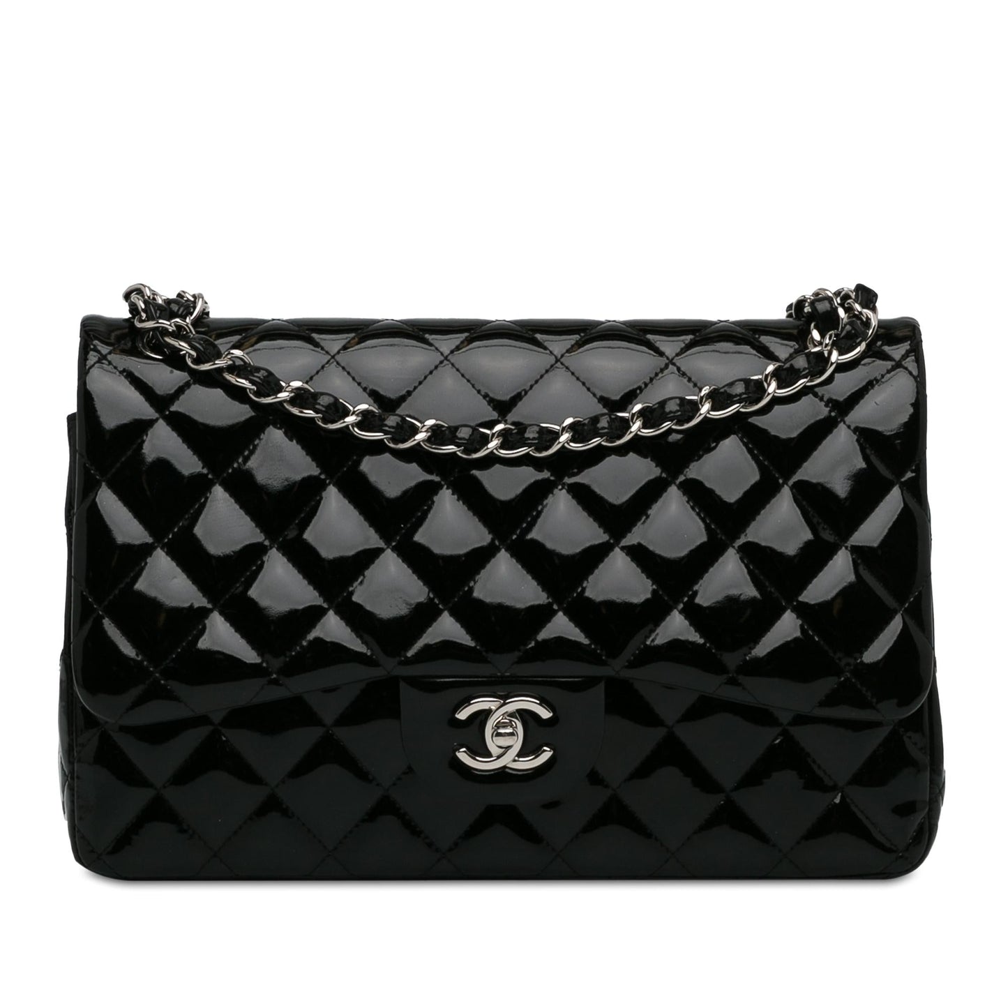 Luxury Chanel Jumbo Classic Patent Double Flap (SHG-JL2ojZ)