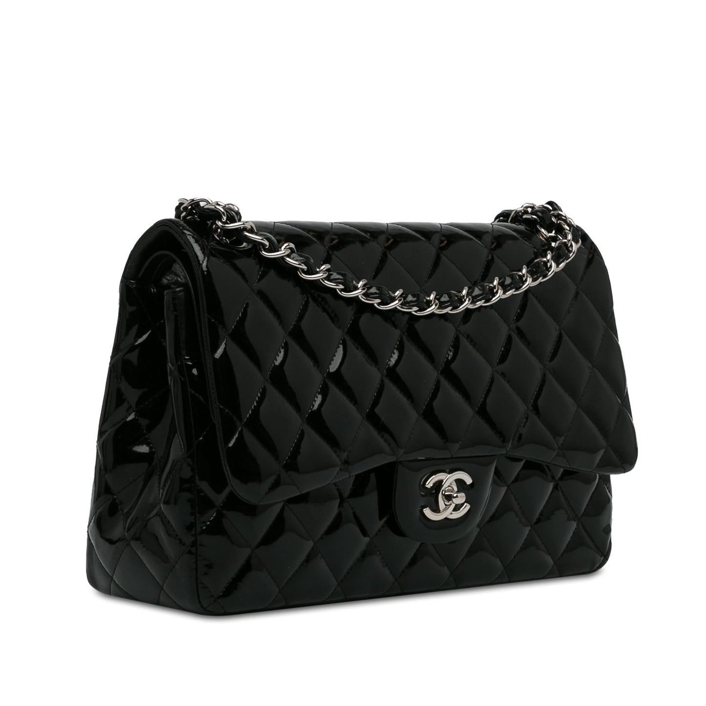 Luxury Chanel Jumbo Classic Patent Double Flap (SHG-JL2ojZ)
