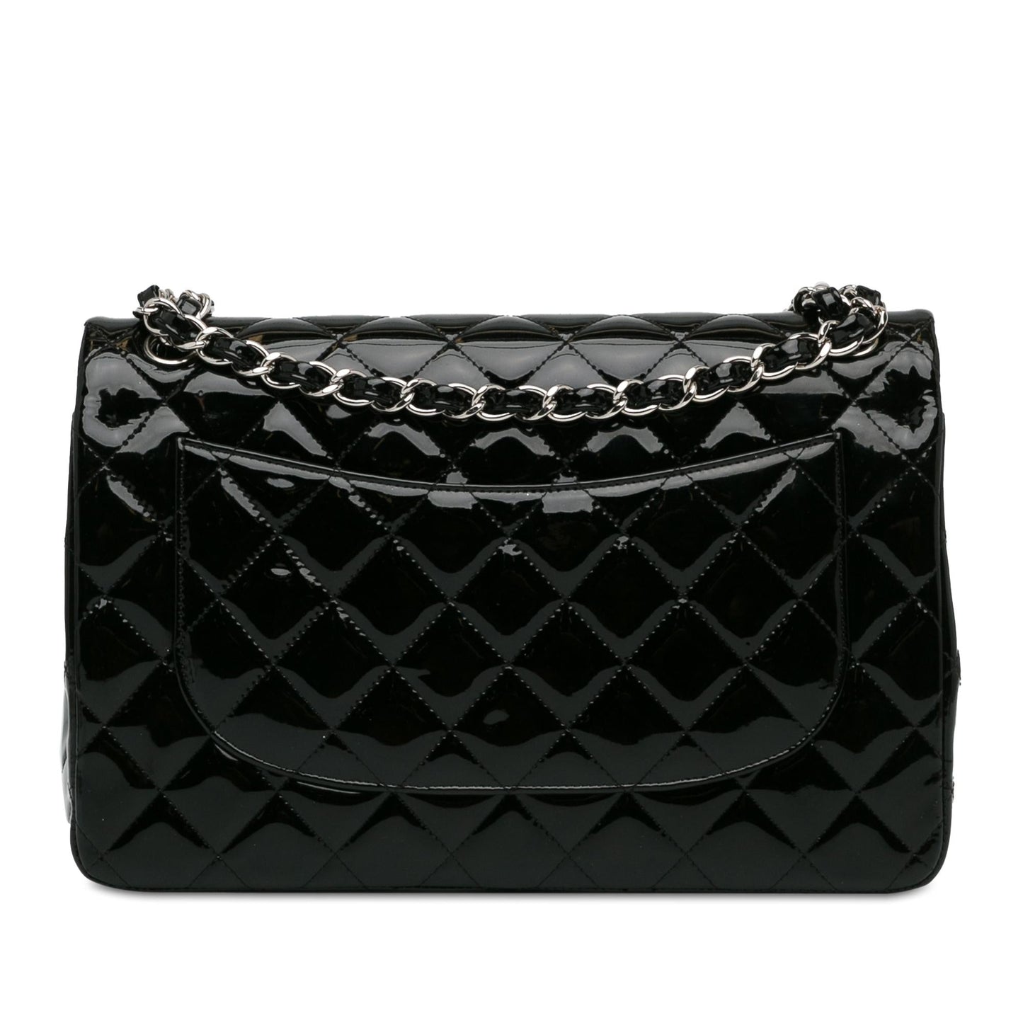 Luxury Chanel Jumbo Classic Patent Double Flap (SHG-Emgu8N)