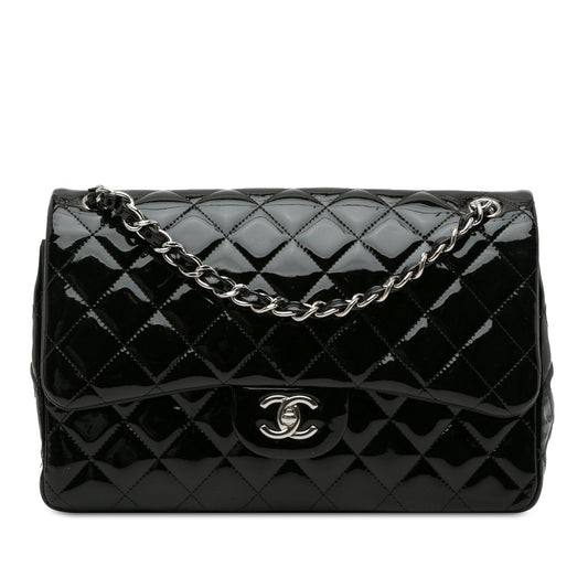 Luxury Chanel Jumbo Classic Patent Double Flap (SHG-gJqseL)