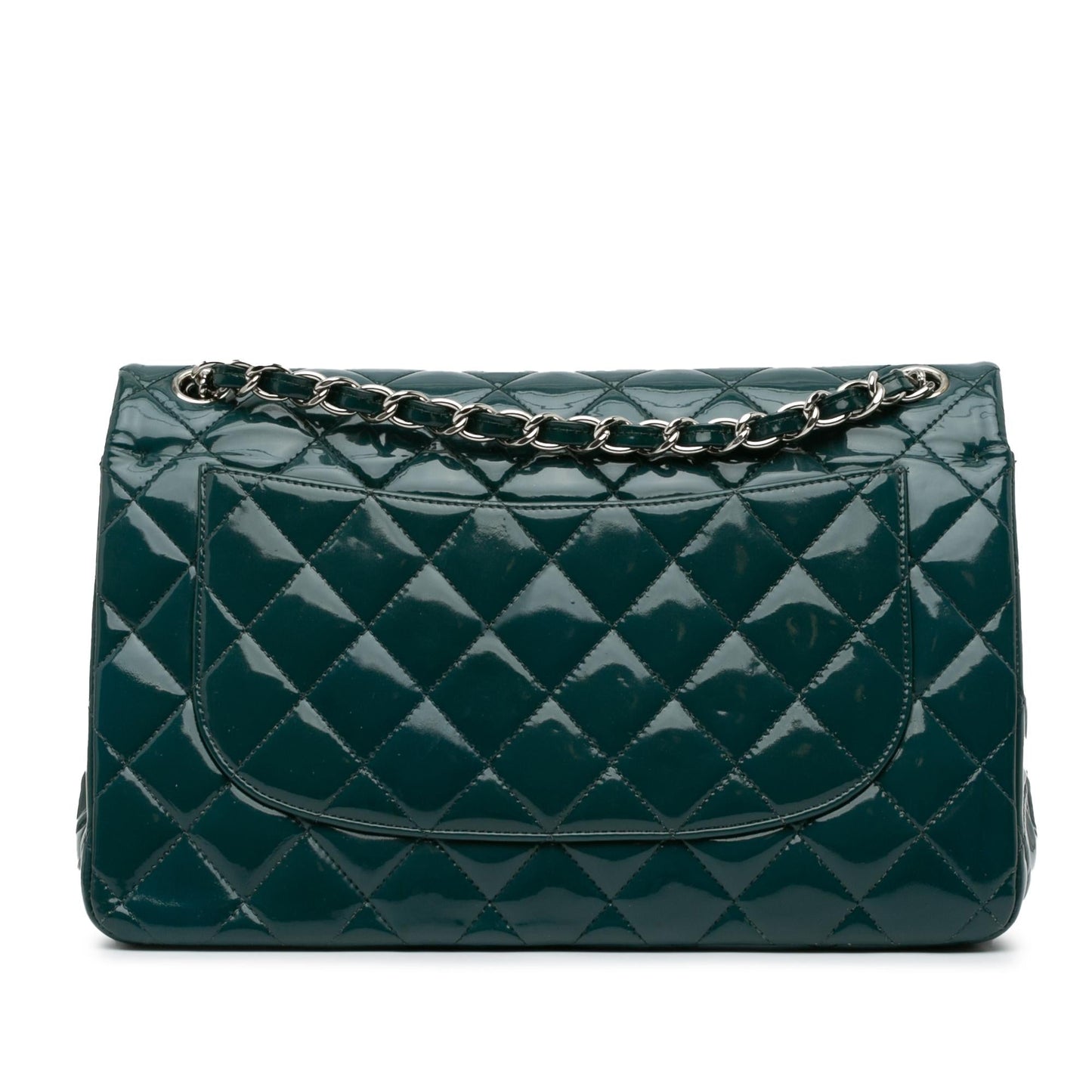 Luxury Chanel Jumbo Classic Patent Double Flap (SHG-A8oS33)