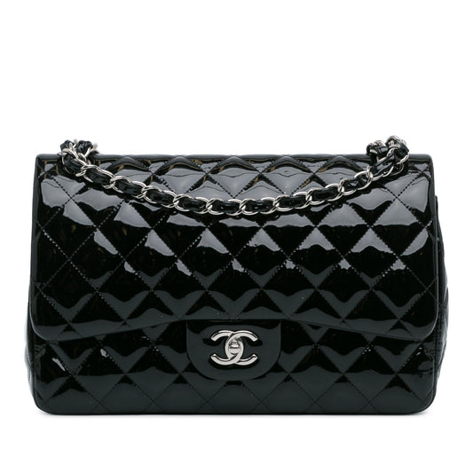 Luxury Chanel Jumbo Classic Patent Double Flap (SHG-OHbgvl)