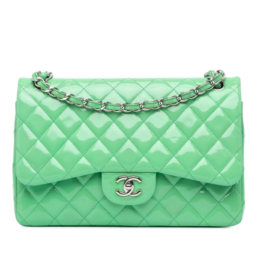 Luxury Chanel Jumbo Classic Patent Double Flap (SHG-vCasJx)