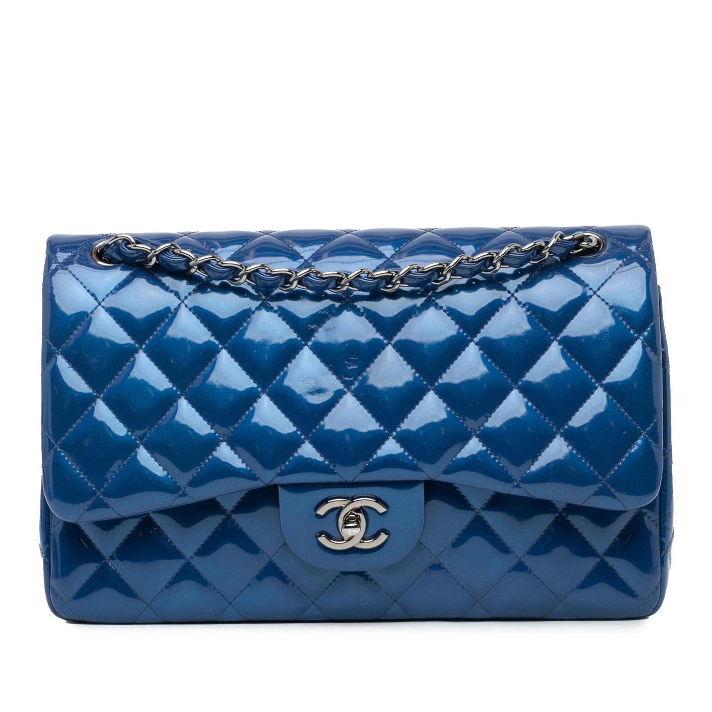 Luxury Chanel Jumbo Classic Patent Double Flap (SHG-kbBb9X)