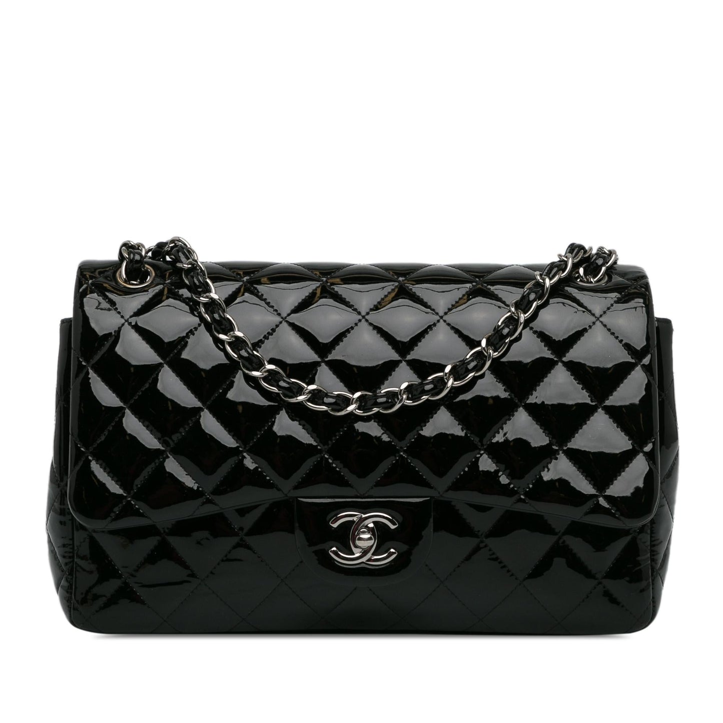 Luxury Chanel Jumbo Classic Patent Double Flap (SHG-VxoOgX)