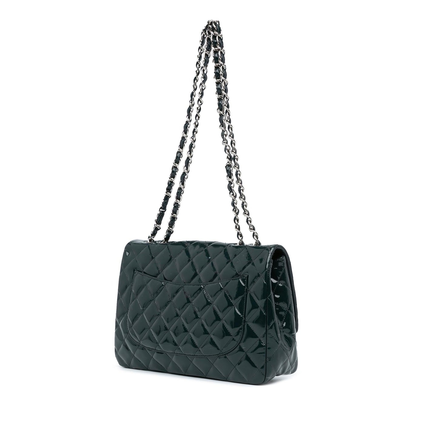 Luxury Chanel Jumbo Classic Patent Double Flap (SHG-7gpVN1)