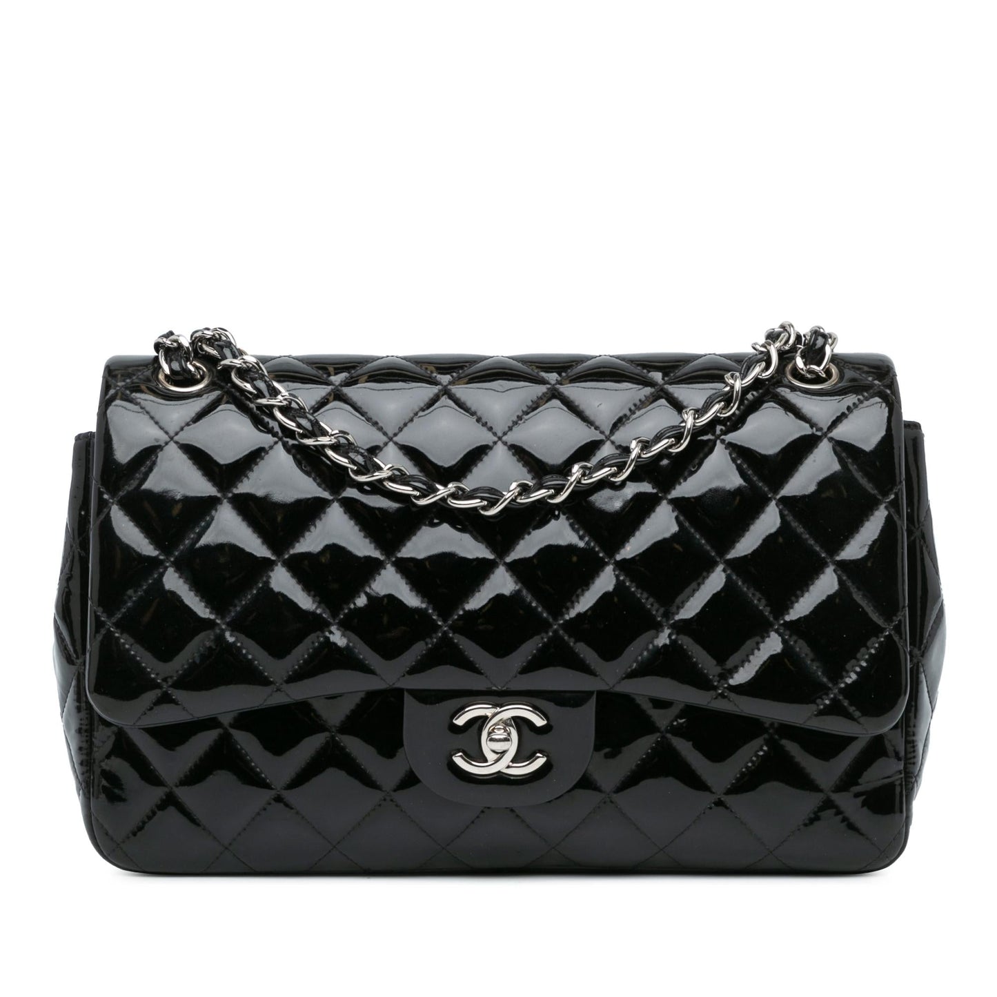 Luxury Chanel Jumbo Classic Patent Double Flap (SHG-vKYDDo)