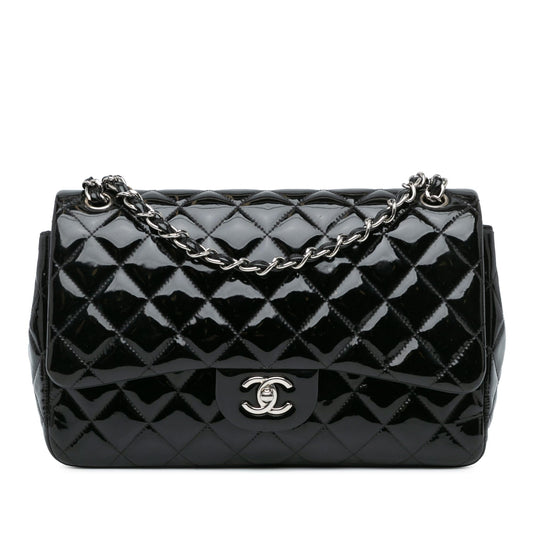 Luxury Chanel Jumbo Classic Patent Double Flap (SHG-vKYDDo)