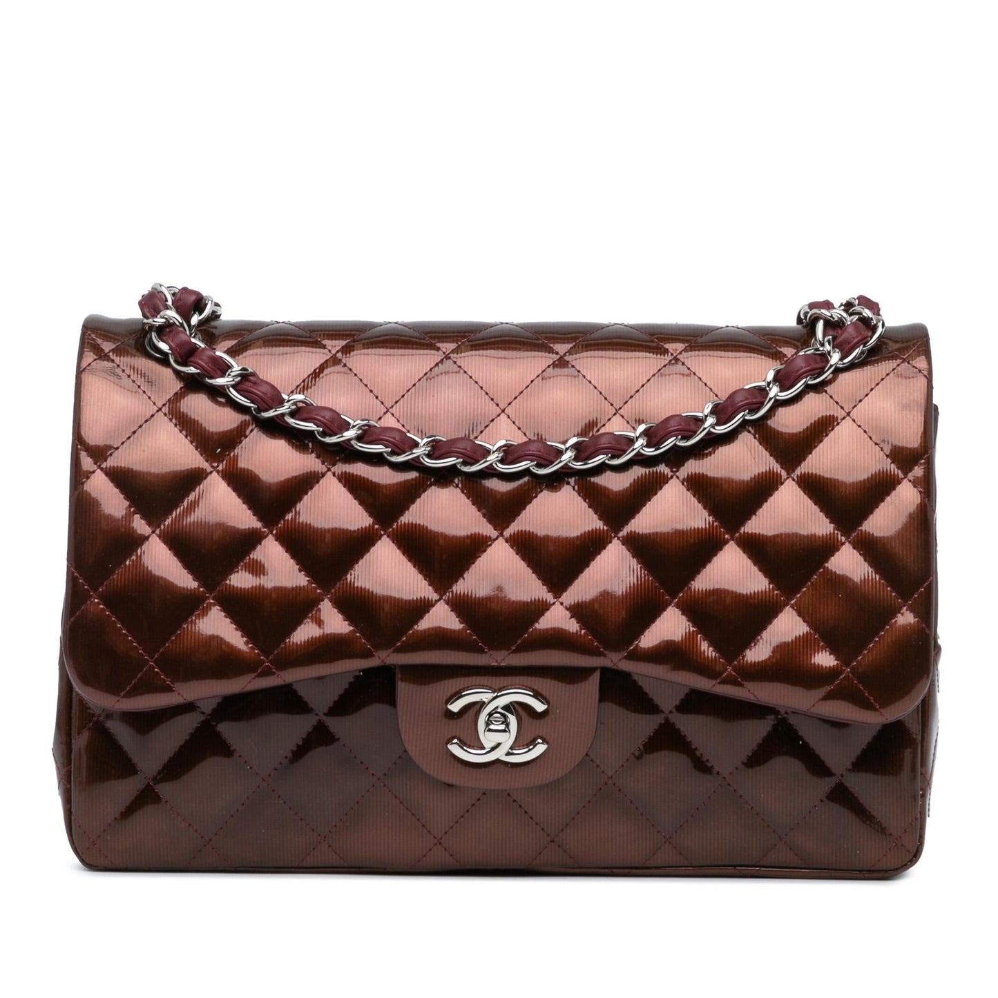 Luxury Chanel Jumbo Classic Patent Double Flap (SHG-ENM6bZ)