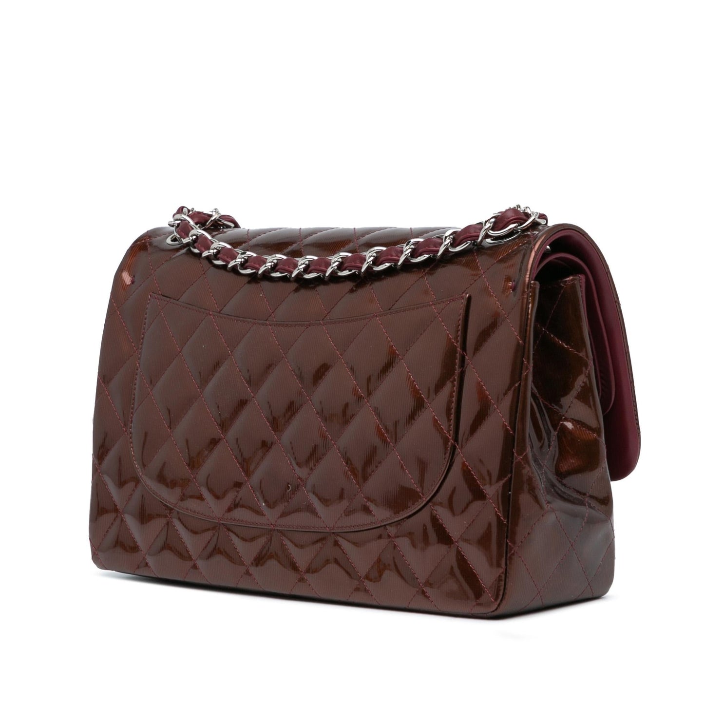 Luxury Chanel Jumbo Classic Patent Double Flap (SHG-ENM6bZ)