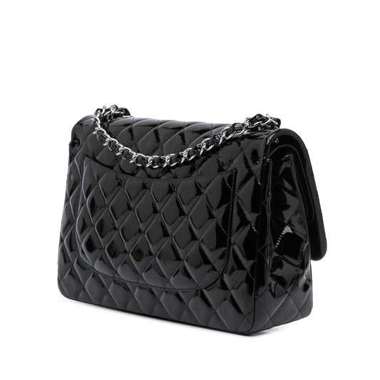 Chanel Jumbo Classic Patent Double Flap