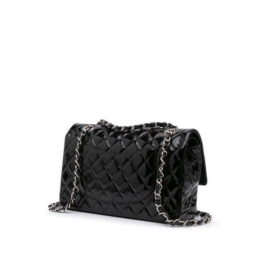 Chanel Jumbo Classic Patent Double Flap