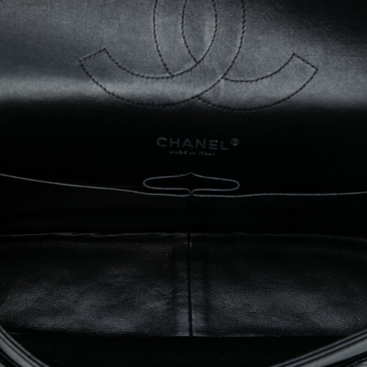 Chanel Jumbo Classic Patent Double Flap