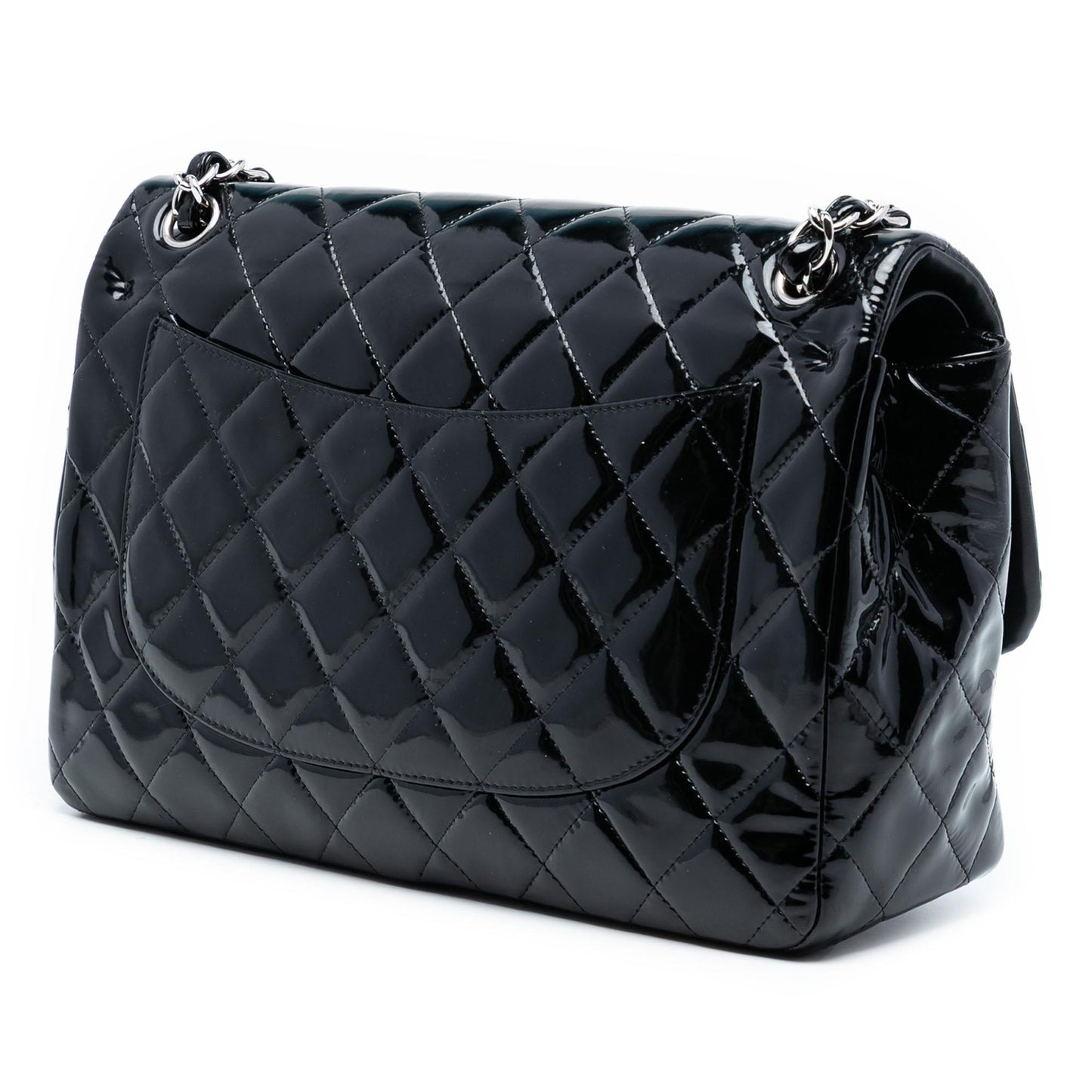 Chanel Jumbo Classic Patent Double Flap