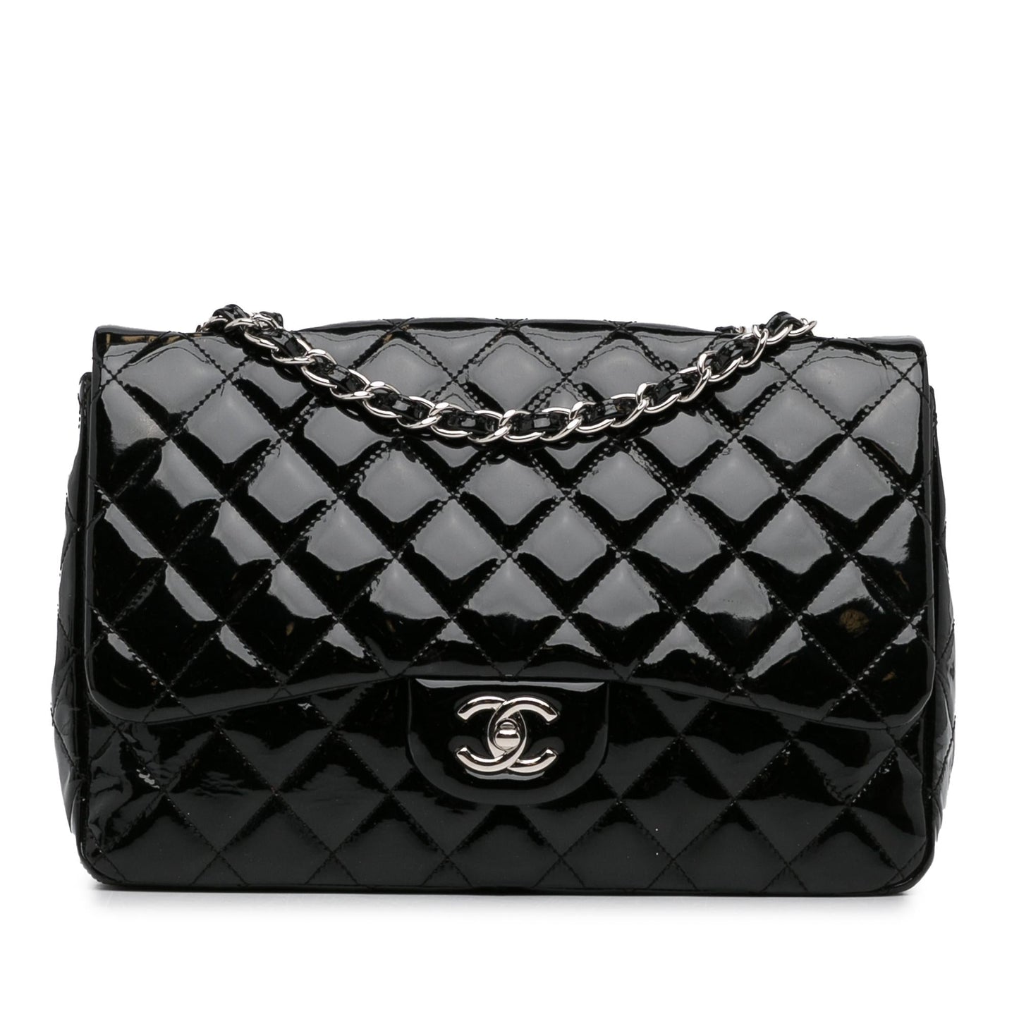 Luxury Chanel Jumbo Classic Patent Single Flap (SHG-0iRSAh)