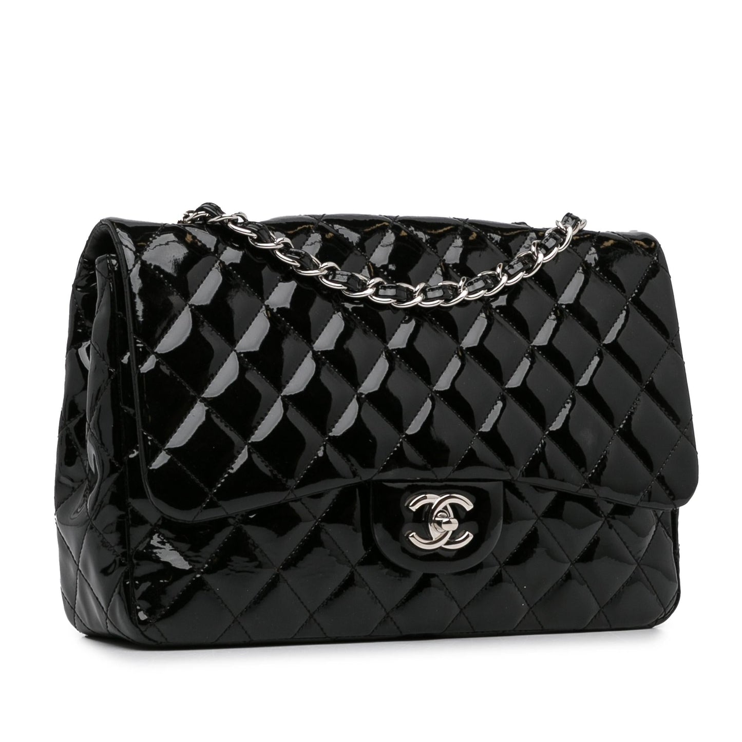 Luxury Chanel Jumbo Classic Patent Single Flap (SHG-0iRSAh)