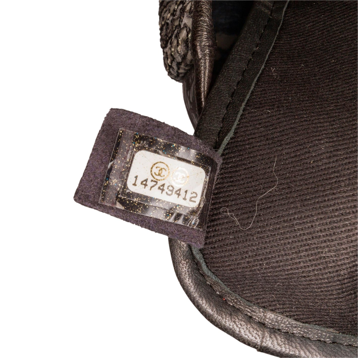 Chanel Jumbo PVC and Tweed Patchwork Single Flap
