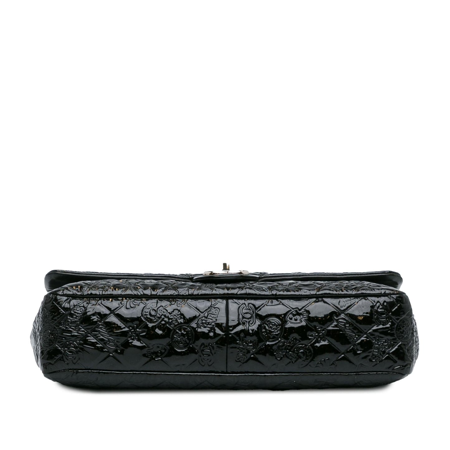 Luxury Chanel Jumbo Patent Lucky Symbols Flap (SHG-IatIl6)