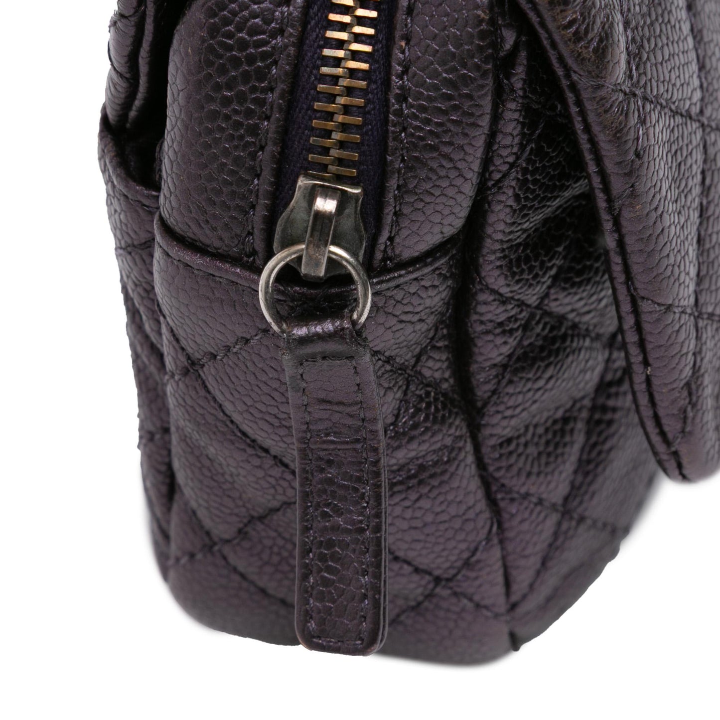 Chanel Jumbo Quilted Caviar Easy Flap